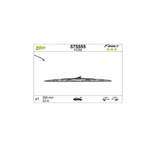 Valeo First frame pedel U 575555 550mm