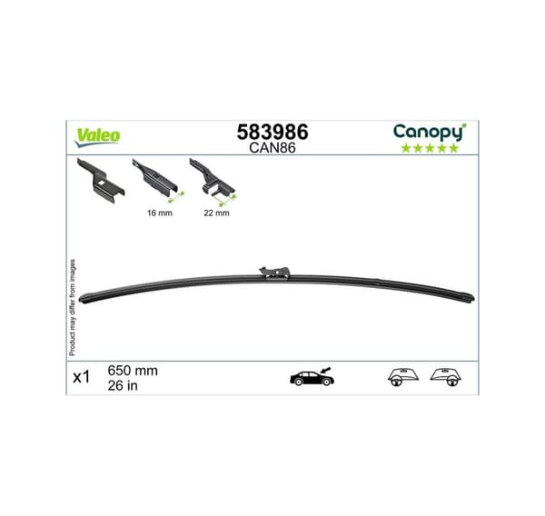 Valeo Canopy Wiper PY 650 583986