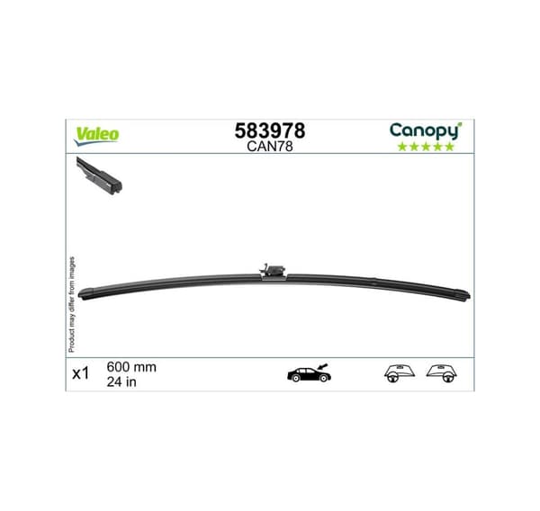 Valeo Canopy Wiper E 600 583978