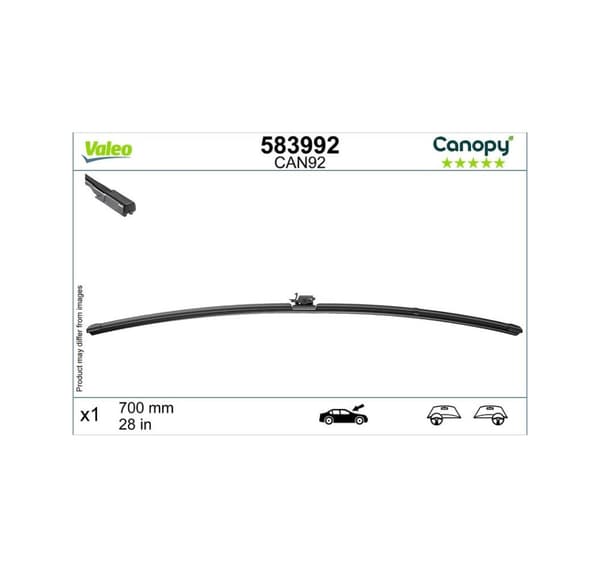 Valeo Canopy Wiper E 700 583992