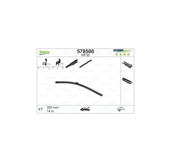 Valeo Hydroconnect rammeløs vicevært 350x1 578500