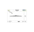 Miniatyrbillede 3 af 4: Valeo Silencio 600x1 574140 rammerens med dyse 1 stk.