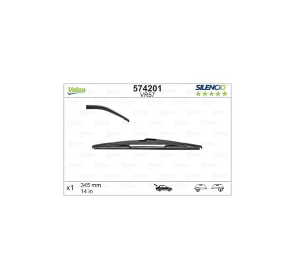 Valeo Silencio 345mm 574201 Takamies