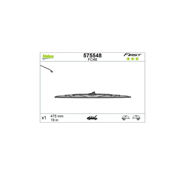 Valeo First frame pedel U 575548 475mm
