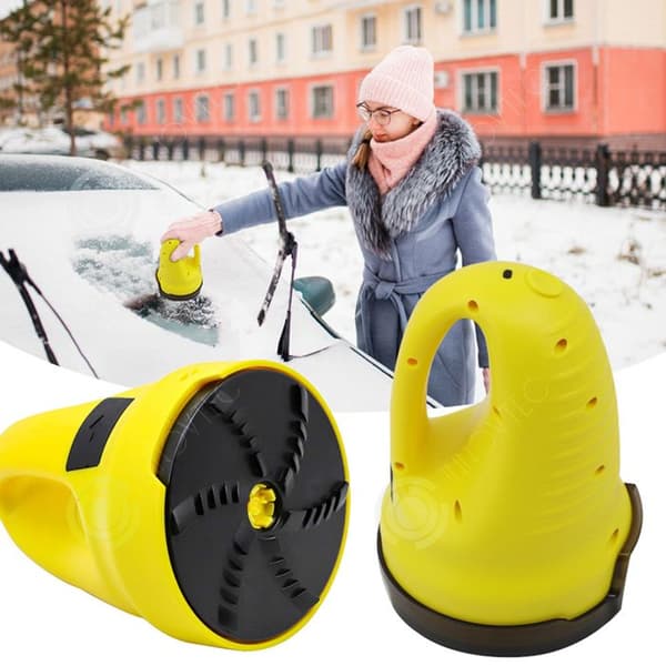 INN Bil Isskrapa USB Laddning Bärbar Snowboard Defroster Vindruta Snöröjningsverktyg snöskyffel