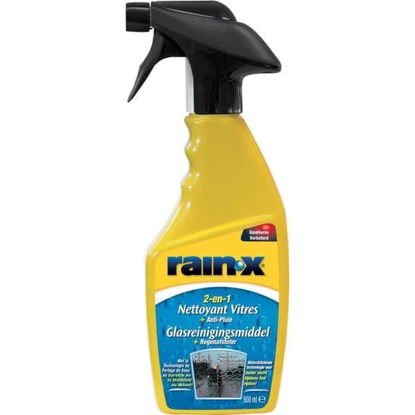 Rain-X 2 in 1 Water Repellent Glass Cleaner - 500 ml