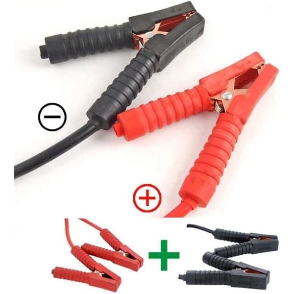 YUENFONG 4m startkabel för startkit JOM-kablar Bil Lastbil Bilbatteri för 12V/24V med överspänningsskydd