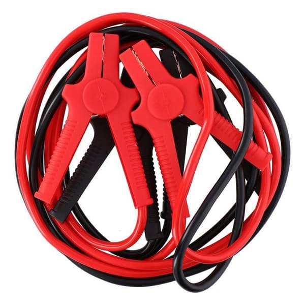 Dunlop startkabelset - 2 delar - 25 mm2 - 3,5 meter - 12 V/24 V - 350 A