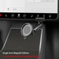 Miniatyrbillede 2 af 2: Trådløs telefonholder, foldbart design, magnetisk griber, Blå