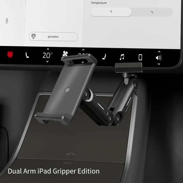 Trådløs telefonholder, foldbart design, magnetisk griber, Blå
