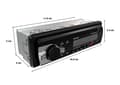 Miniatyrbillede 7 af 10: Player Auto Navitel RD3, 1DIN 4?50 watt, Bluetooth 4.0 cu suport A2DP, HFP, FM, redare FLAC, MP3, WMA, WAV, AUX input, microSD 256GB, 2x USB, RCA-out,