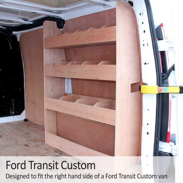 Skåpbilsinredning för Ford Transit Custom SWB Förvaring för Skåpbil Bilinredning Förvaringsenhet Verktygsförvaring Verktyg Förvaring Transportbil