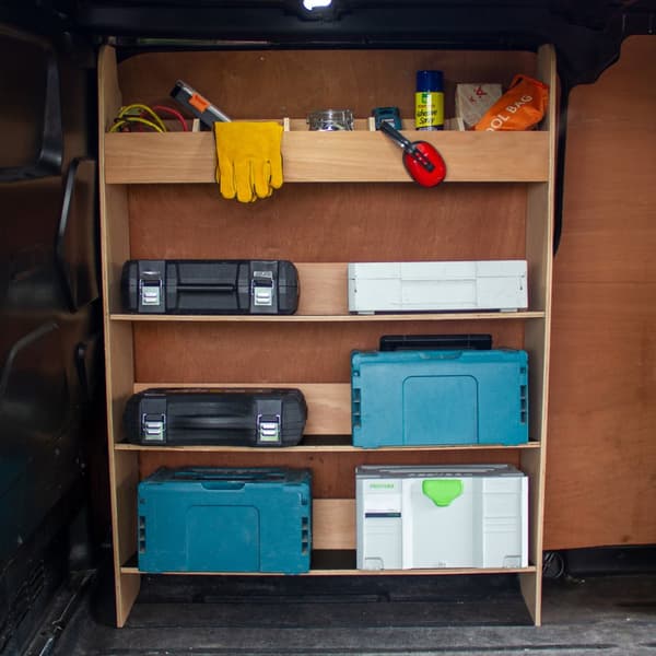 Ford Transit Custom Divider Reoler og Værktøjskasse Varevognsreoler
