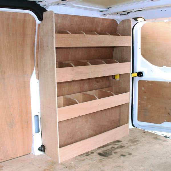 Ford Transit Custom Divider Reoler og Værktøjskasse Varevognsreoler