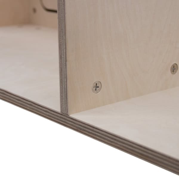 Overhead Cabinet 2 Doors Storage Solution Van Interior Caravan Motorhome Interior Storage Birch Unpainted Hinge Push Button Lock Renovation