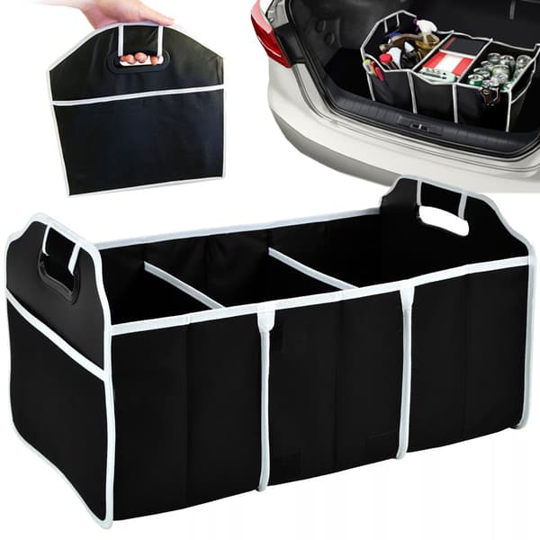 Premium Bagageorganizer i ABS för Din Bil