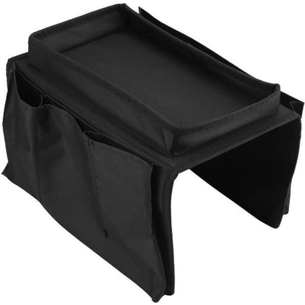Soffa Armstöd Organizer - Ej specificerat - Svart - 600D Oxford Tyg - 19x31 cm - Slitstark