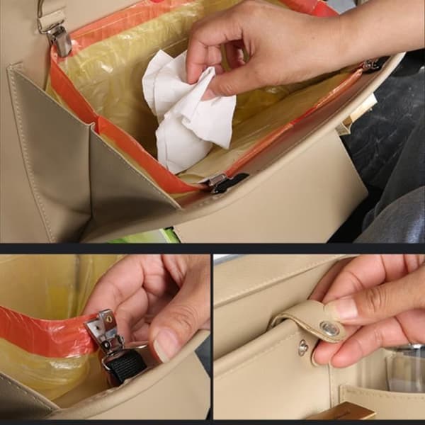 TD® Hängande Car Organizer Barn Trunk Tablett Flicka Baby Framsäte 2st Bakre förvaringsväska Flerfickors förvaring