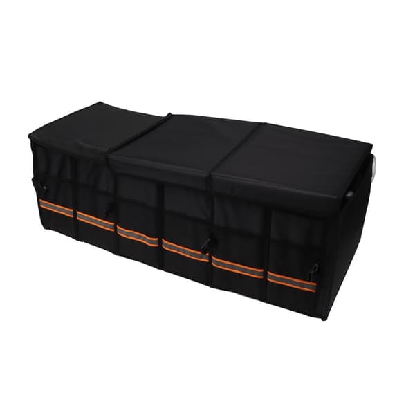Bilbagagerumsorganisator, 100L kapacitet, justerbar bredde, holdbart Oxford-stof