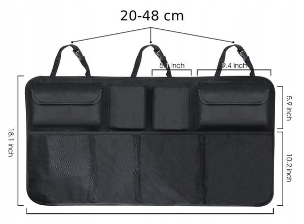 BAGAGEURGANISATOR FÖR BILBAGAGE BAGAGEUR TRIPPEL
