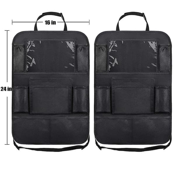 Lollanda 2-pak Universal Bil Bagsæde Mobil / Tablet Mange Holdere 41×61cm