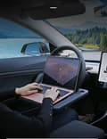 Pikkukuva 3 / 9: Lollanda auton ohjauspyöräpöytä - kannettavan tietokoneen pöytä / ruokapöytä – kannettava autopöytä ruokaan ja kannettavaan tietokoneeseen