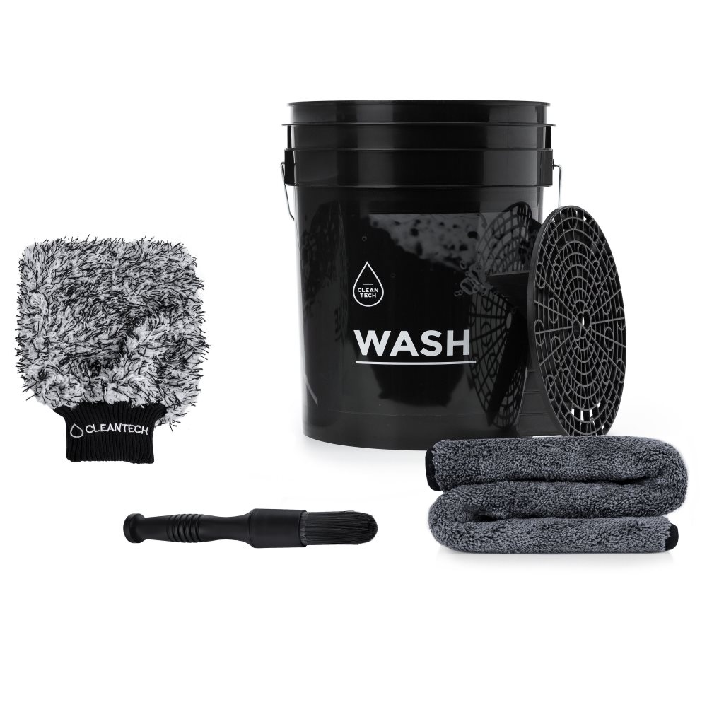 Hand biltvätt set, Set:Standard M, Färg:Svart