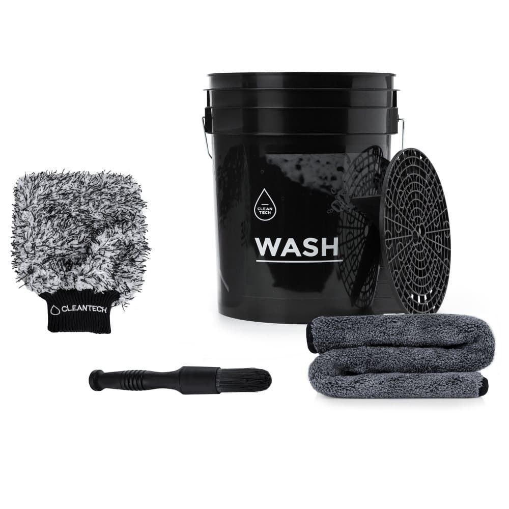 Hand biltvätt set, Set:Standard M, Färg:Svart