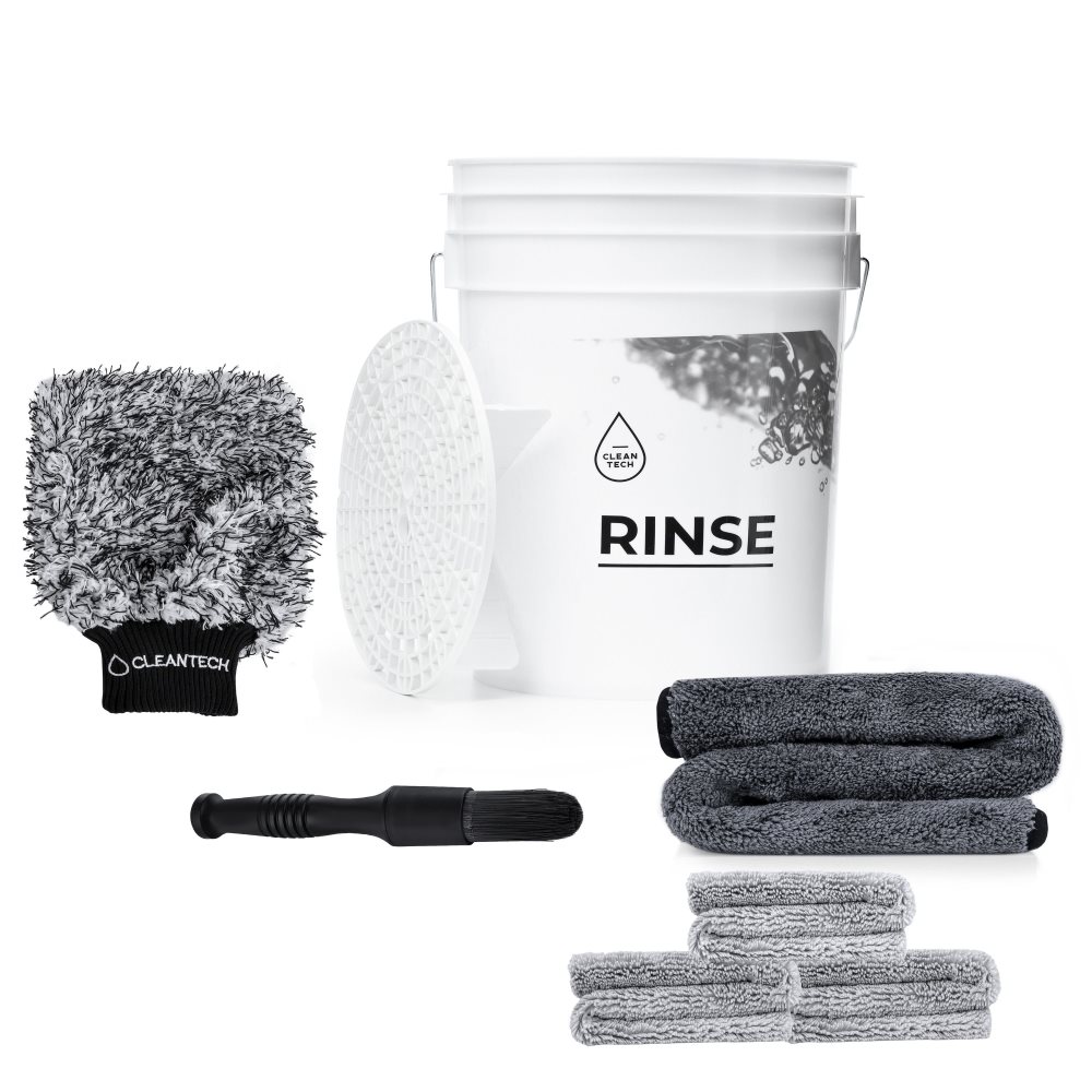 Hand biltvätt set, Set:Standard L, Färg:Vit