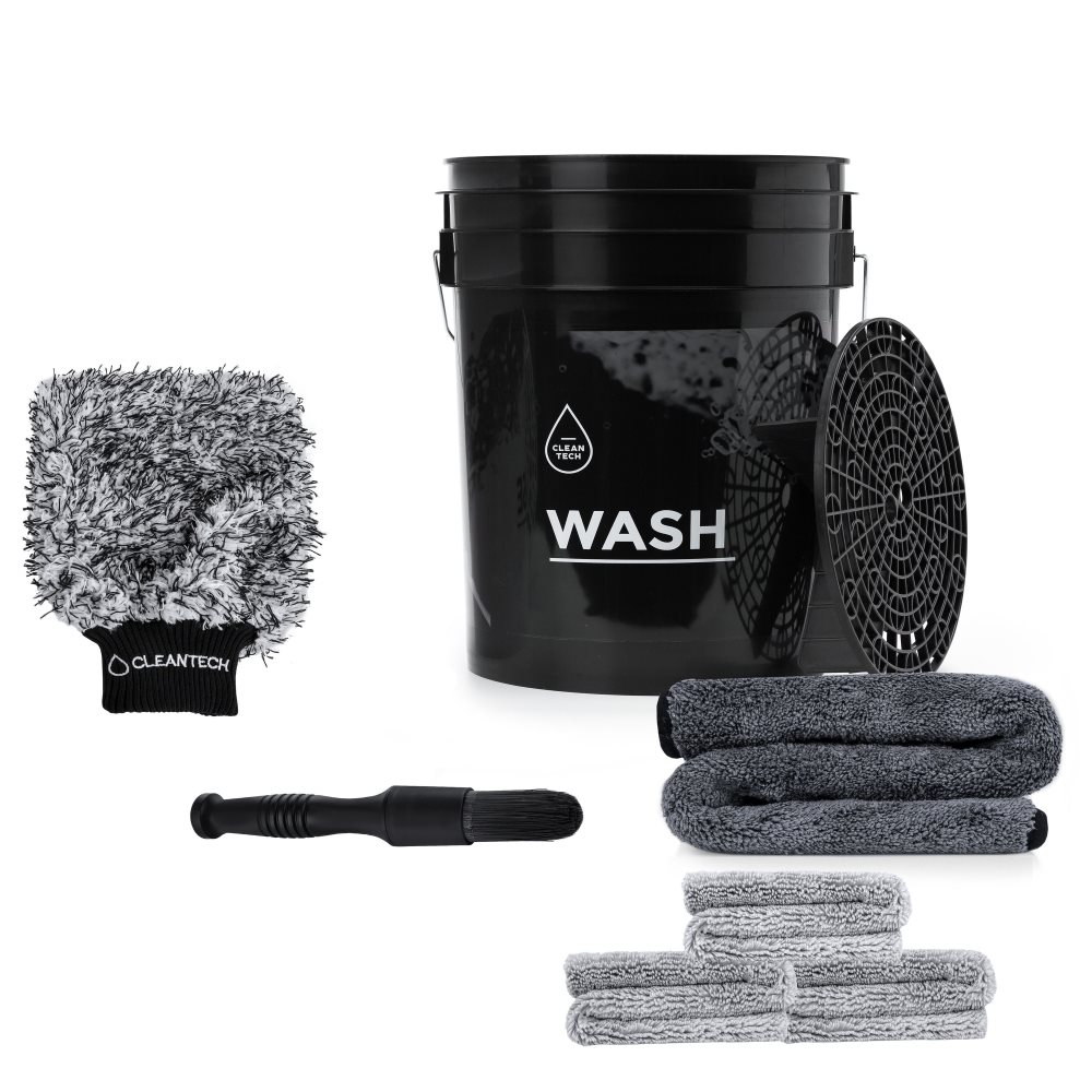 Hand biltvätt set, Set:Standard L, Färg:Svart