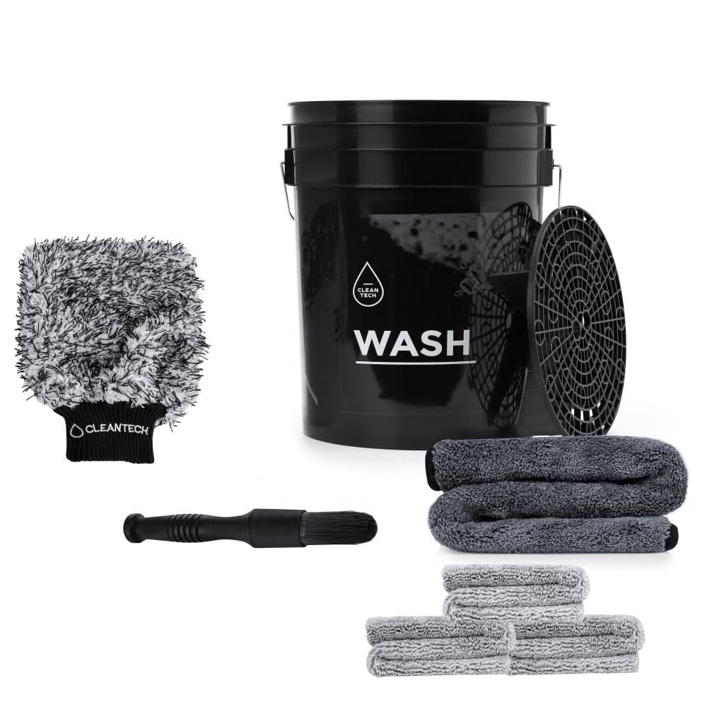 Hand biltvätt set, Set:Standard L, Färg:Svart