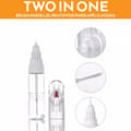 Miniatyrbilde 2 av 2: Touch Up Paint For Mercedes-Benz A Class Schneeweiss 153, 9-153-9153 Stone Chip Brush + Needle 20ml