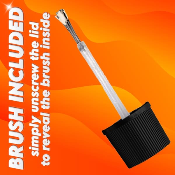 Touch Up Paint For Mercedes-Benz E Class Iridium Silver Metallic 775, 9775, C775 Stone Chip Brush 30ml