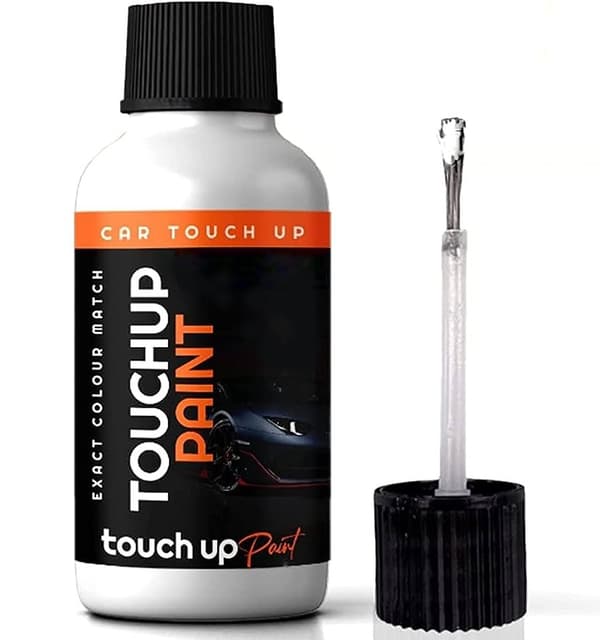 Touch Up Paint For Mercedes-Benz E Class Iridium Silver Metallic 775, 9775, C775 Stone Chip Brush 30ml
