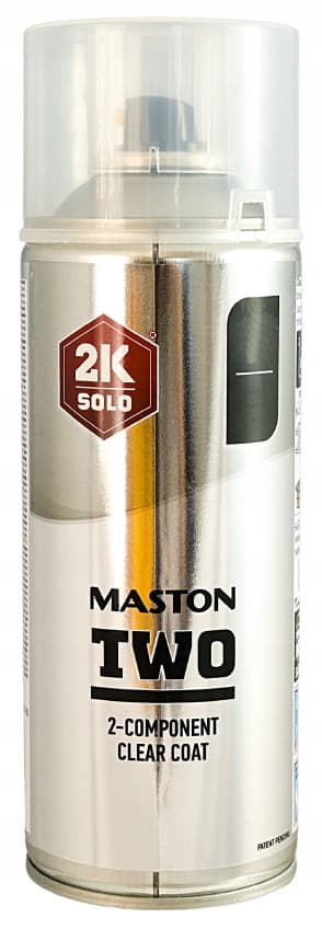 MASTON GUM IN SPRAY FOLIA BLACK SATIN 400 ml