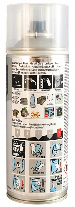 MASTON GUM IN SPRAY FOLIA BLACK SATIN 400 ml