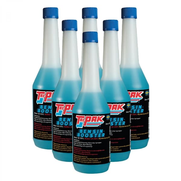 TRI-PAK Bensin Booster/Blyersättare 6-Pack
