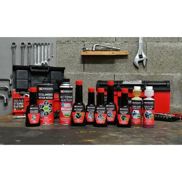 FACOM oljetillsats FACOM inbyggd bensinmotor avkalkningsförebyggande 250ml - 250ml