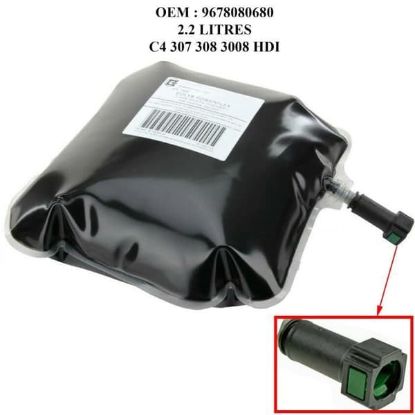 Poche de Cérine 2.2L POWERFLEX Tillsats Partikelfilter (CITROËN PEUGEOT) 1500GX - 9678080680 - 1.6 &amp; 2.0 HDI