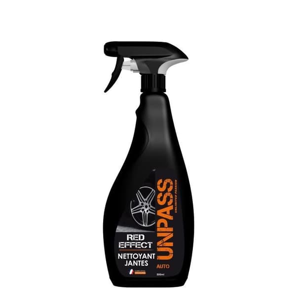 UNPASS Spruta - Fälgtvätt - Röd effekt - 500 ml