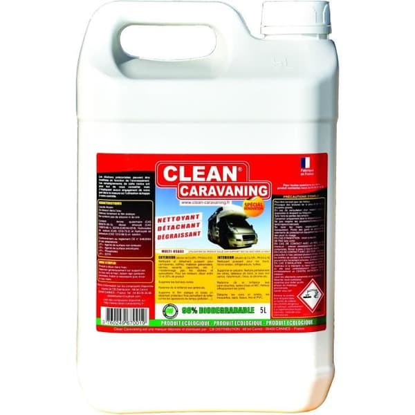 Underhållsprodukt - CLEAN - Clean Caravaning - 5L-dunk