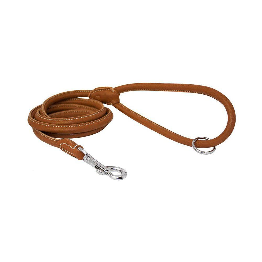 KOPPEL LÄDER RUNDSYTT COGNAC 8MMx180CM