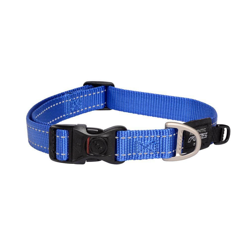 ROGZ HALSBAND UTILITY L BLÅ 20MM 34-56CM