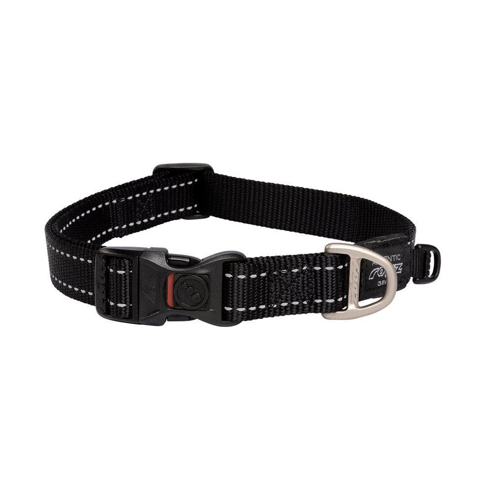 ROGZ HALSBAND UTILITY L SVART 20MM 34-56CM