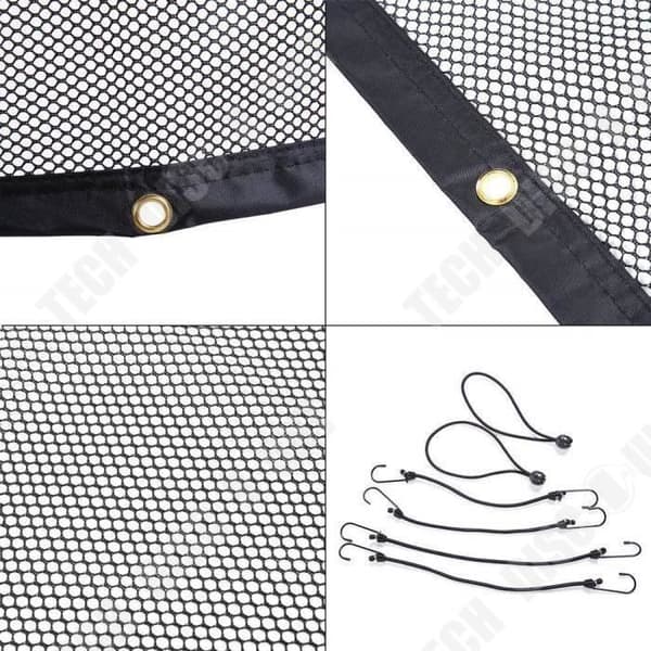 TD® Pet Car Safety Net Separation Barriär och skydd för hund och katt Auto Route - 115x62