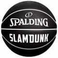 Miniatyrbild 1 av 4: Spalding Slam Dunk Rubber Ball - svart/vit - Storlek 7