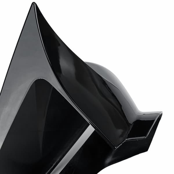 Par Spegelkåpor Gloss Svart Spegelkåpor ABS för Seat Leon 2012-2019