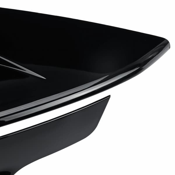 Par Spegelkåpor Gloss Svart Spegelkåpor ABS för Seat Leon 2012-2019