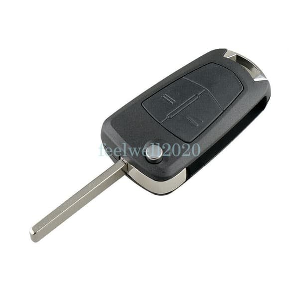 For Vauxhall Opel Astra H Corsa Vectra Combo Meriva 2 Button Key Case Replace