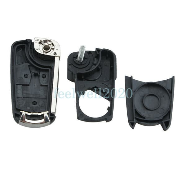 For Vauxhall Opel Astra H Corsa Vectra Combo Meriva 2 Button Key Case Replace